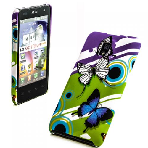 LG Optimus Speed (P990) Picture Case Butterfly