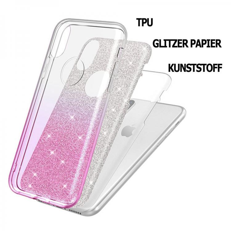 Glitzer Schneekugel Handyhülle Für IPhone 6 Plus – Transparentes Case Mit Flüssig-Staub