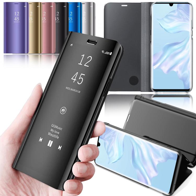 Cover Clear View Per Huawei P30 Lite – Custodia A Libro Protettiva Flip Folio Silicone Antiurto Sottile Morbida 360 Full Body Cover (Blu - Foto 11