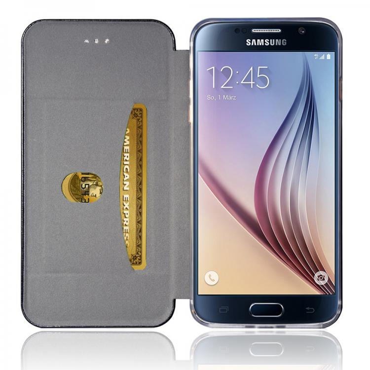 Handy Hülle Samsung Galaxy S5 S6 Edge Flip Cover