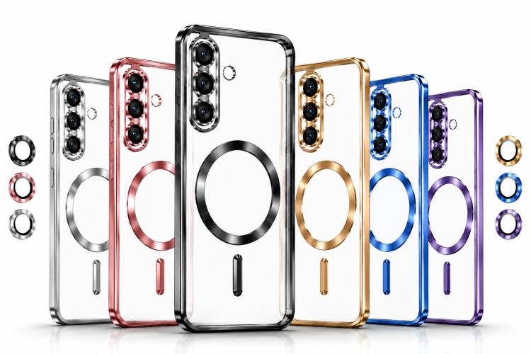 Samsung Galaxy A Modelle MagSafe TPU Hülle mit Panzerfolie
