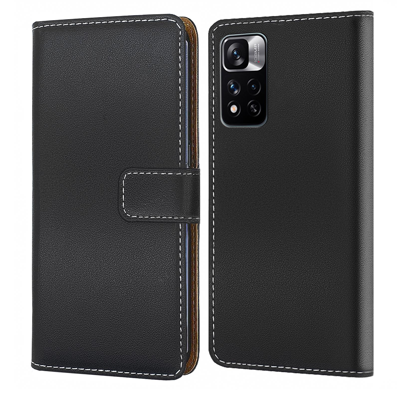 Xiaomi Redmi Note 11 / Note 11s Bookstyle Etui Schwarz
